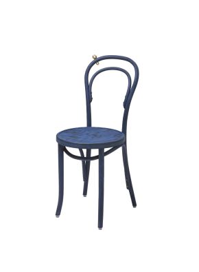 Fuoco Blu Bentwood Chair  A-1889